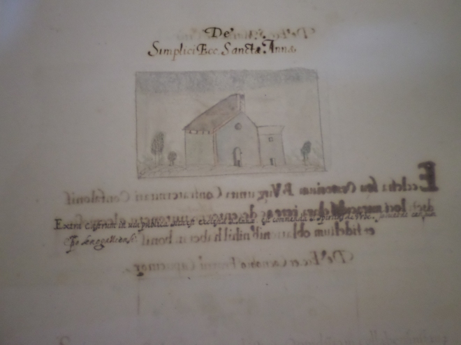 Santa Anna, Corinaldo, Ridolfi MS, Biblioteca Antonelliana Senigallia